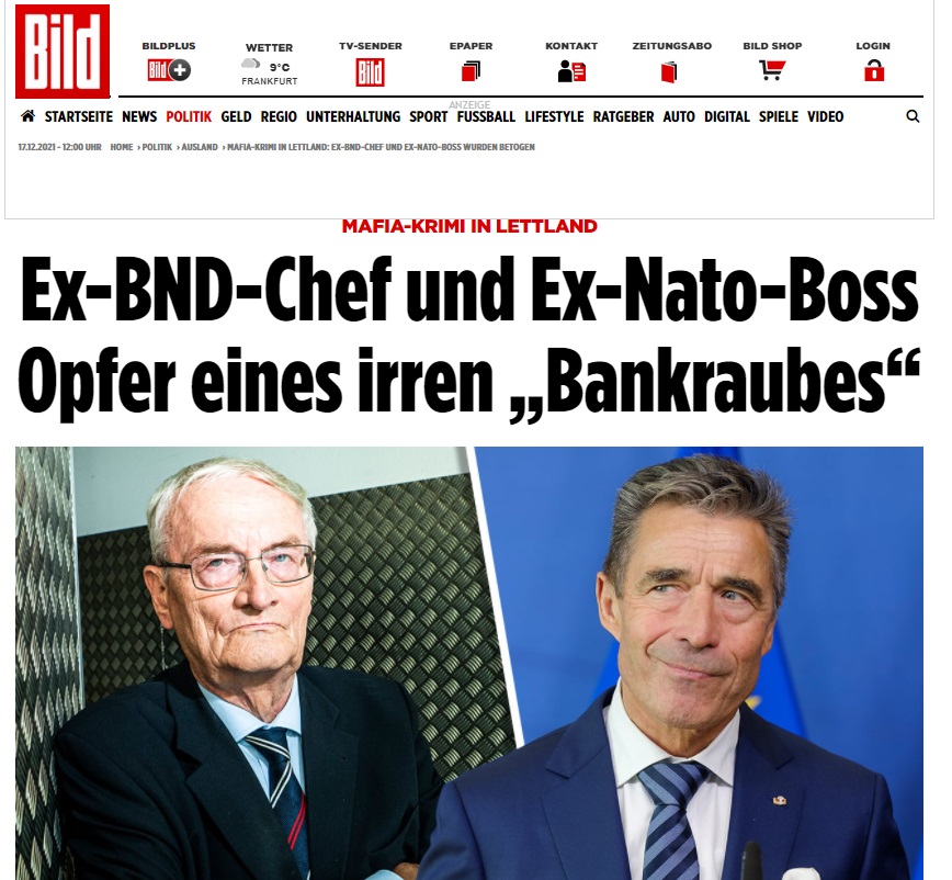 Bild: Борданс и Юраш получили взятку в размере 500 000 евро?