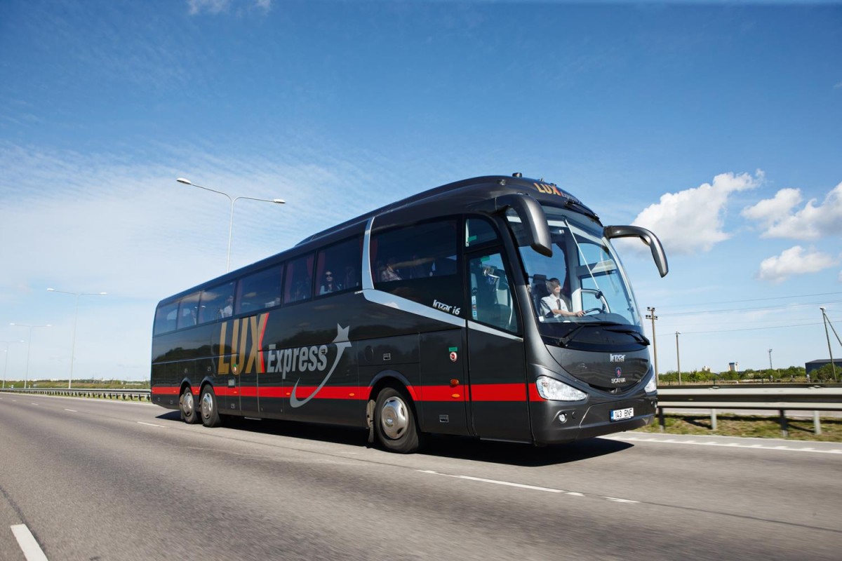 Lux Express в мае начнет перевозки на маршруте Лиепая-Рига-Даугавпилс