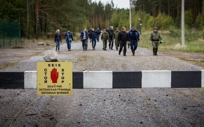 В Эстонии предложили пересмотреть границу с Россией В Эстонии предложили пересмотреть границу с Россией