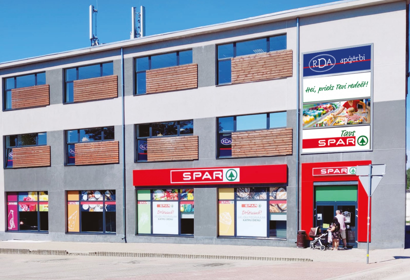 Первый в Латвии магазин SPAR откроется в Салдусе
