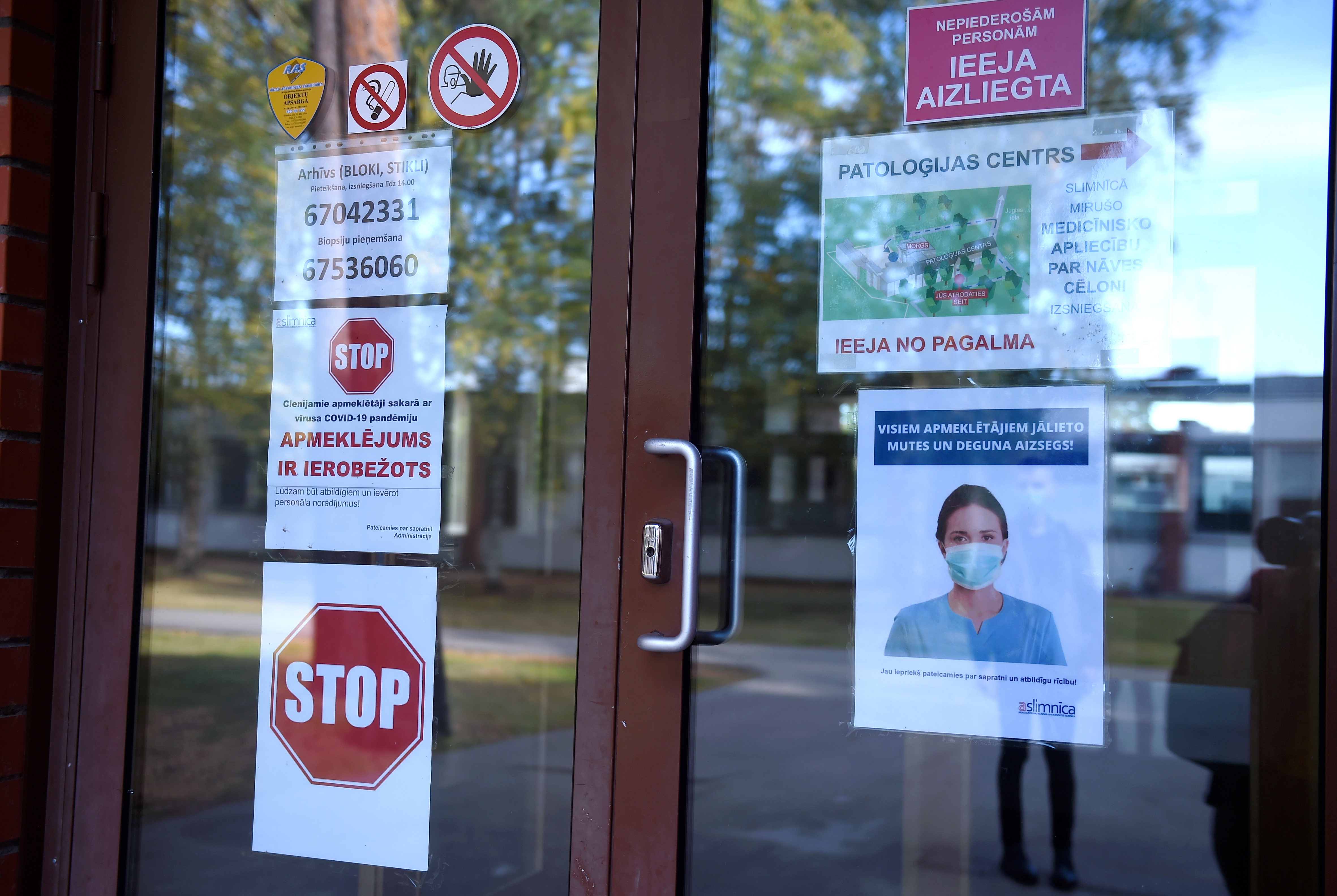 В больницах Латвии стало больше пациентов с Covid-19. Уже 164 человека