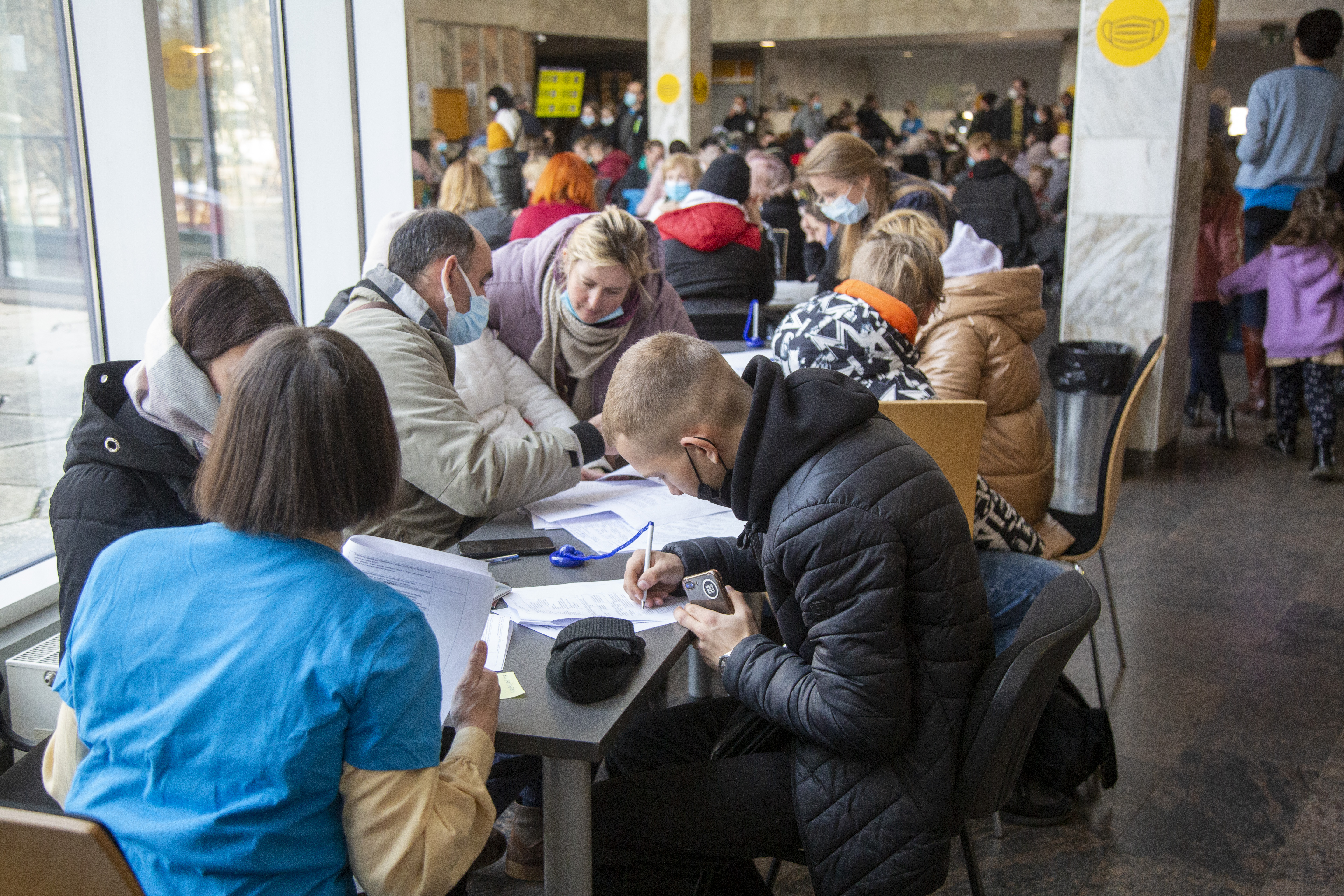 Поток беженцев с Украины начинает ослабевать