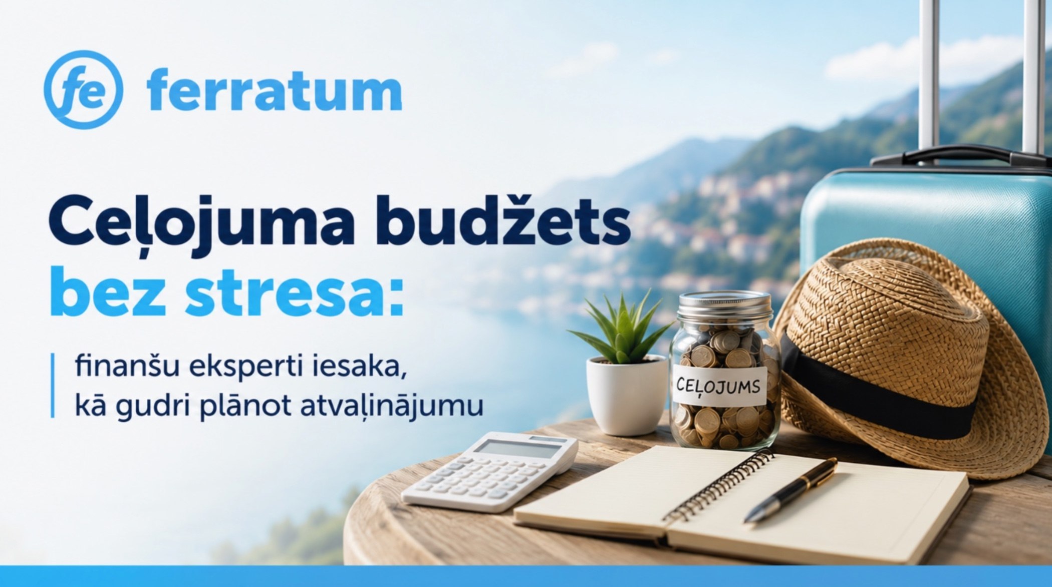 Ceļojuma budžets bez stresa: finanšu eksperti iesaka, kā gudri plānot atvaļinājumu