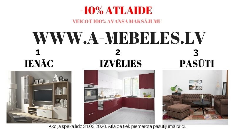 A-mēbeles.lv за нарушение прав покупателей оштрафовано на 2000 евро